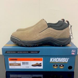 Khombu memory foam slip on NWT Size 10.5